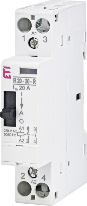 contactor modular r 20-20-r-230v ac 002464040